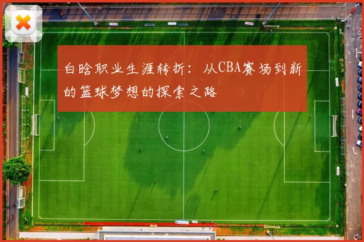 白晗职业生涯转折：从CBA赛场到新的篮球梦想的探索之路
