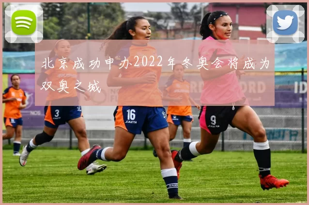 北京成功申办2022年冬奥会将成为双奥之城